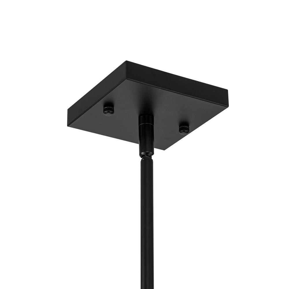 Himinuvya Candle Style Square Metal Lantern Pendant Light