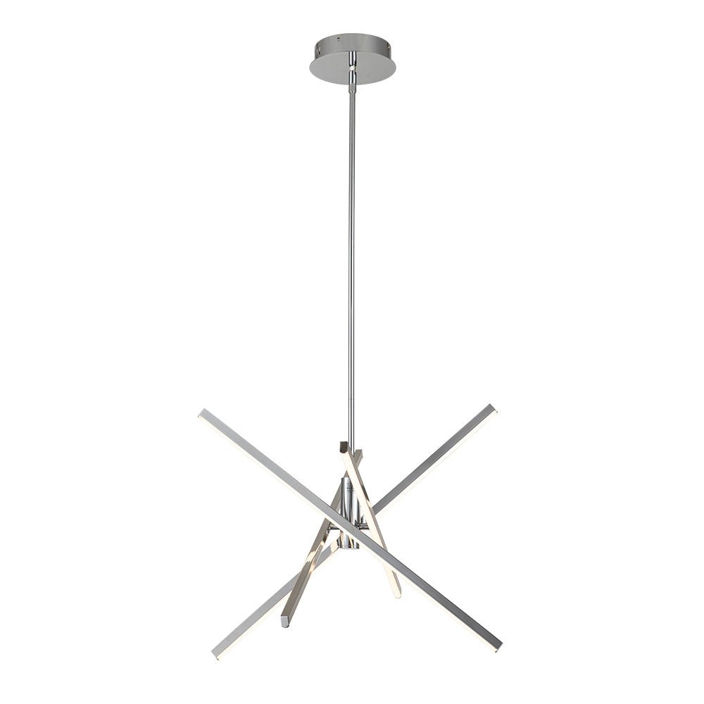 Sifulix LED Minimalist Sputnik Metal Chandelier