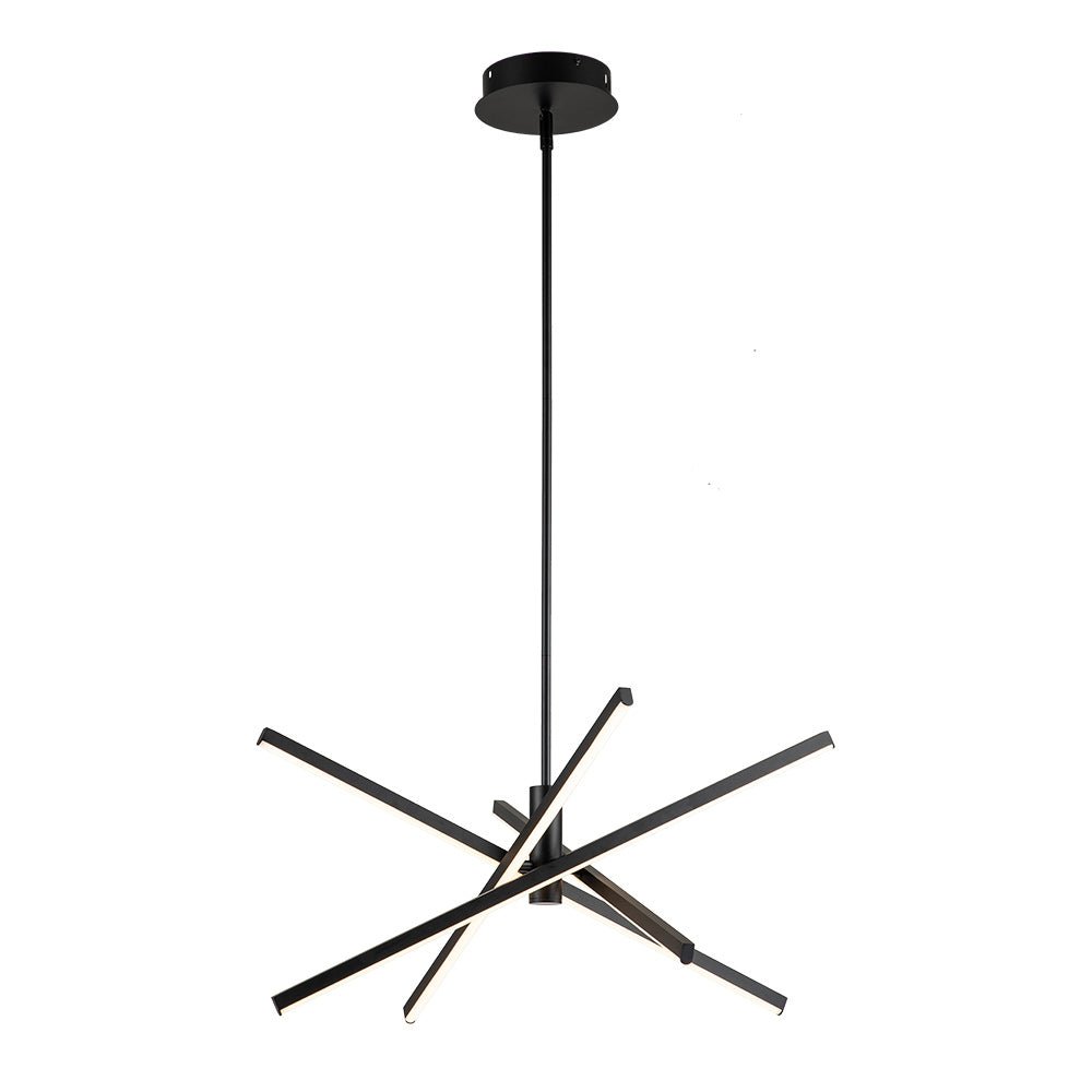 Sifulix LED Minimalist Sputnik Metal Chandelier