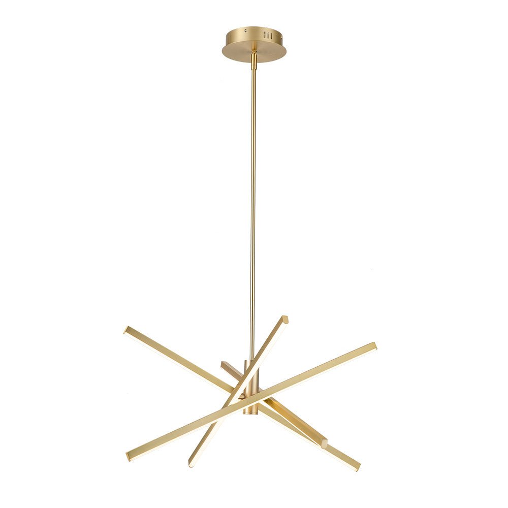 Sifulix LED Minimalist Sputnik Metal Chandelier