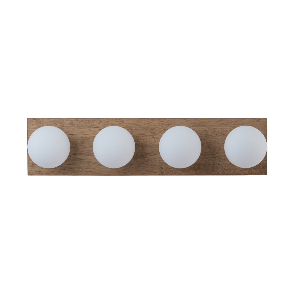 Gloruvyx Linear Opal Glass Semi Flush Mount / Wall Light