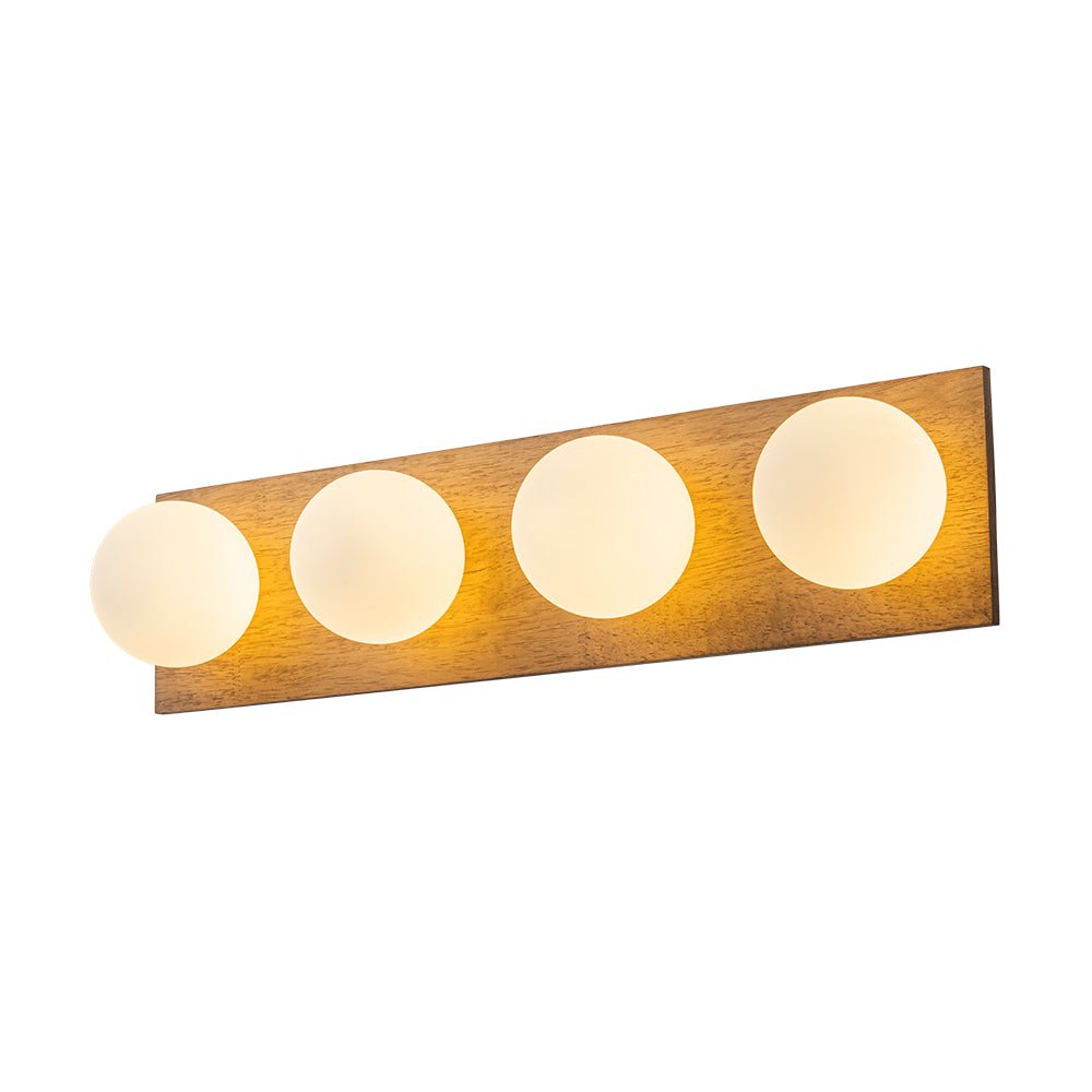 Gloruvyx Linear Opal Glass Semi Flush Mount / Wall Light