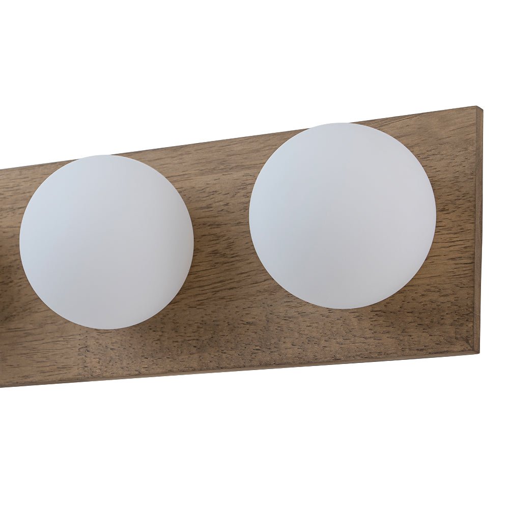 Gloruvyx Linear Opal Glass Semi Flush Mount / Wall Light