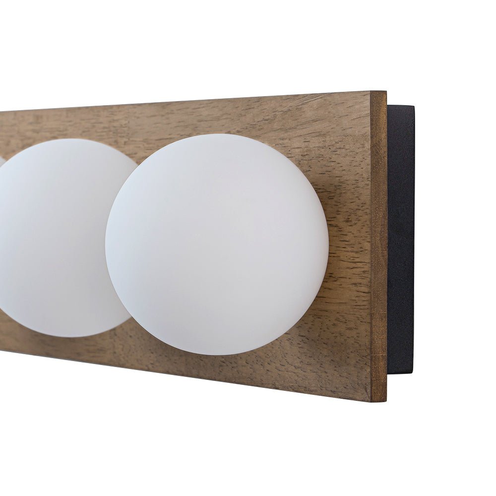 Gloruvyx Linear Opal Glass Semi Flush Mount / Wall Light