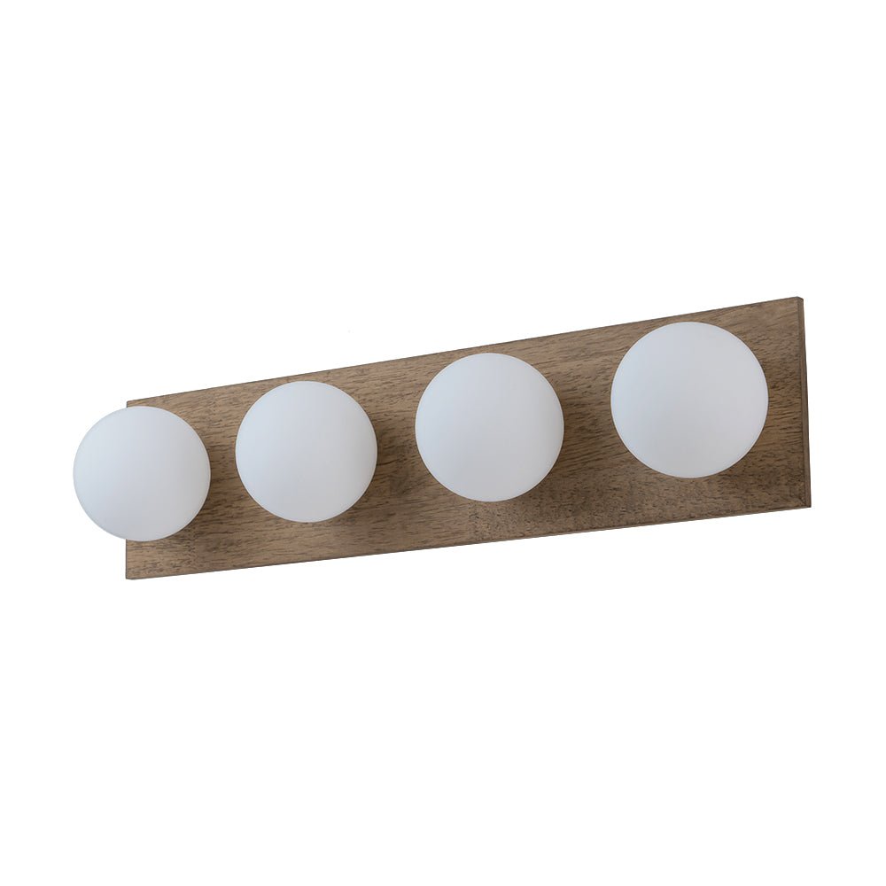 Gloruvyx Linear Opal Glass Semi Flush Mount / Wall Light
