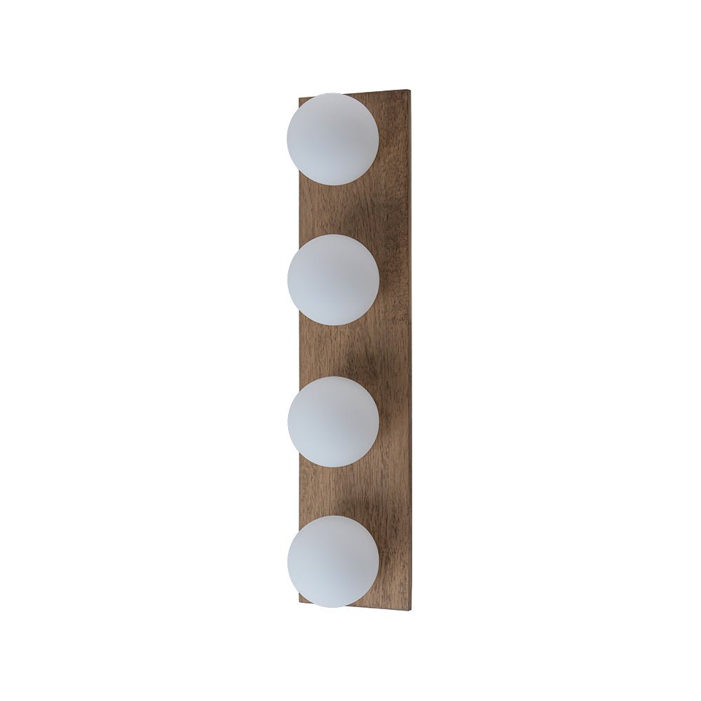 Gloruvyx Linear Opal Glass Semi Flush Mount / Wall Light