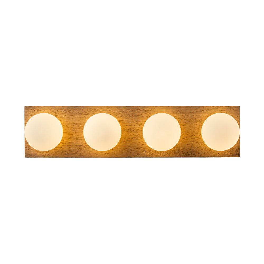Gloruvyx Linear Opal Glass Semi Flush Mount / Wall Light