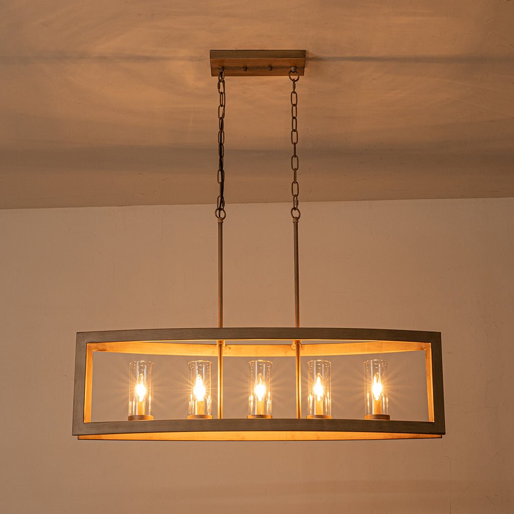 Astala Industrial Metal Chandelier