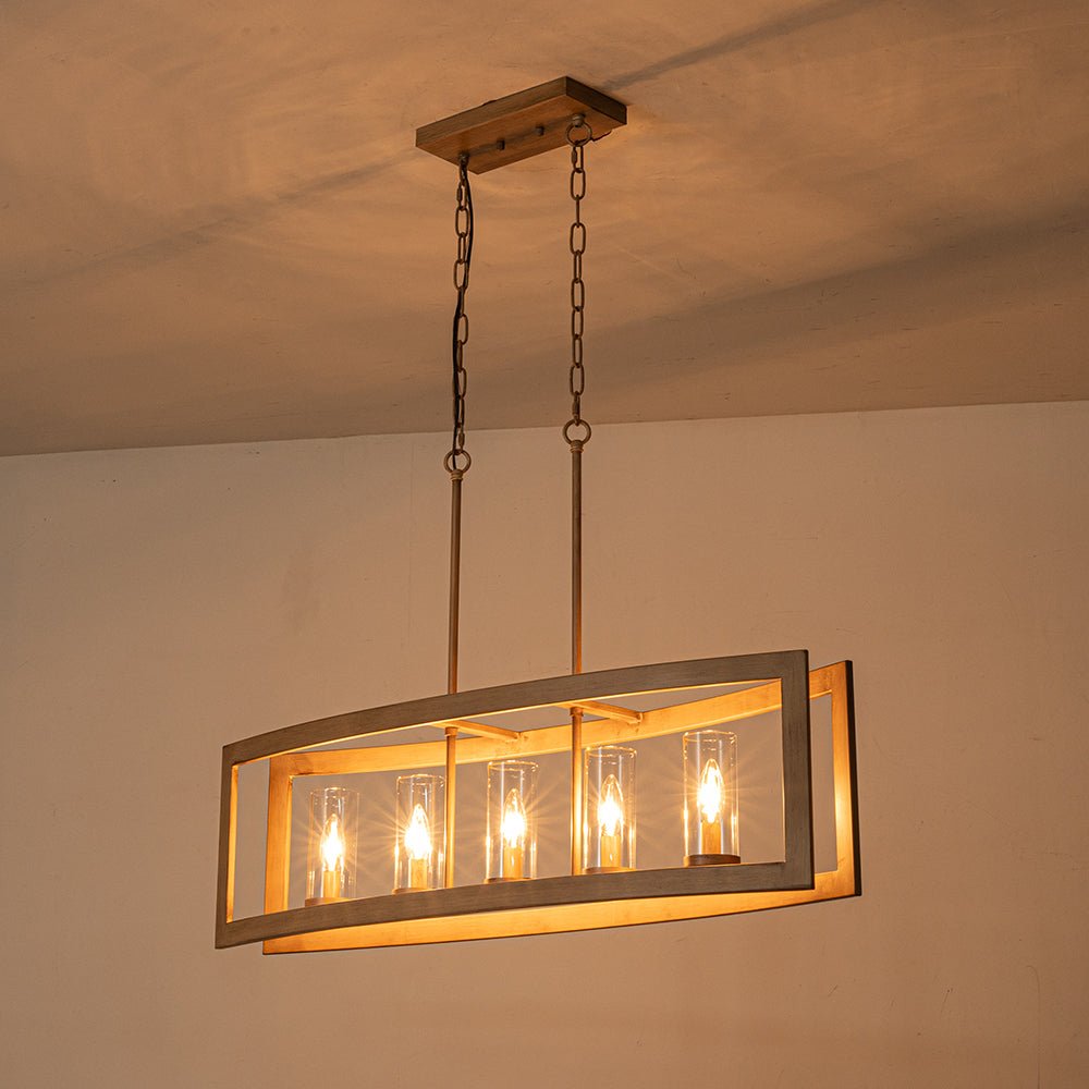 Astala Industrial Metal Chandelier