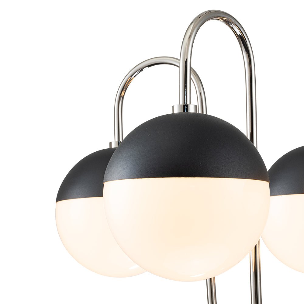 Varma Milky Modern Glass Chandelier