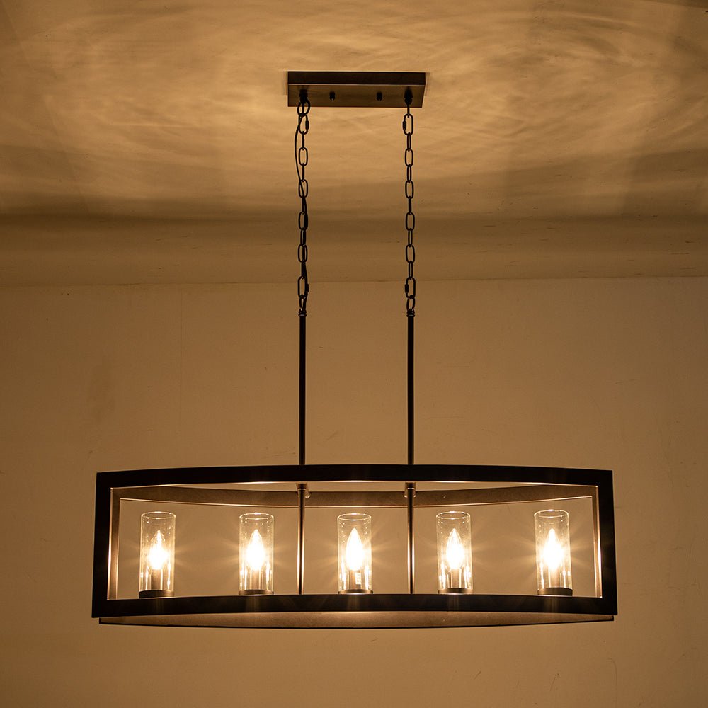 Astala Industrial Metal Chandelier