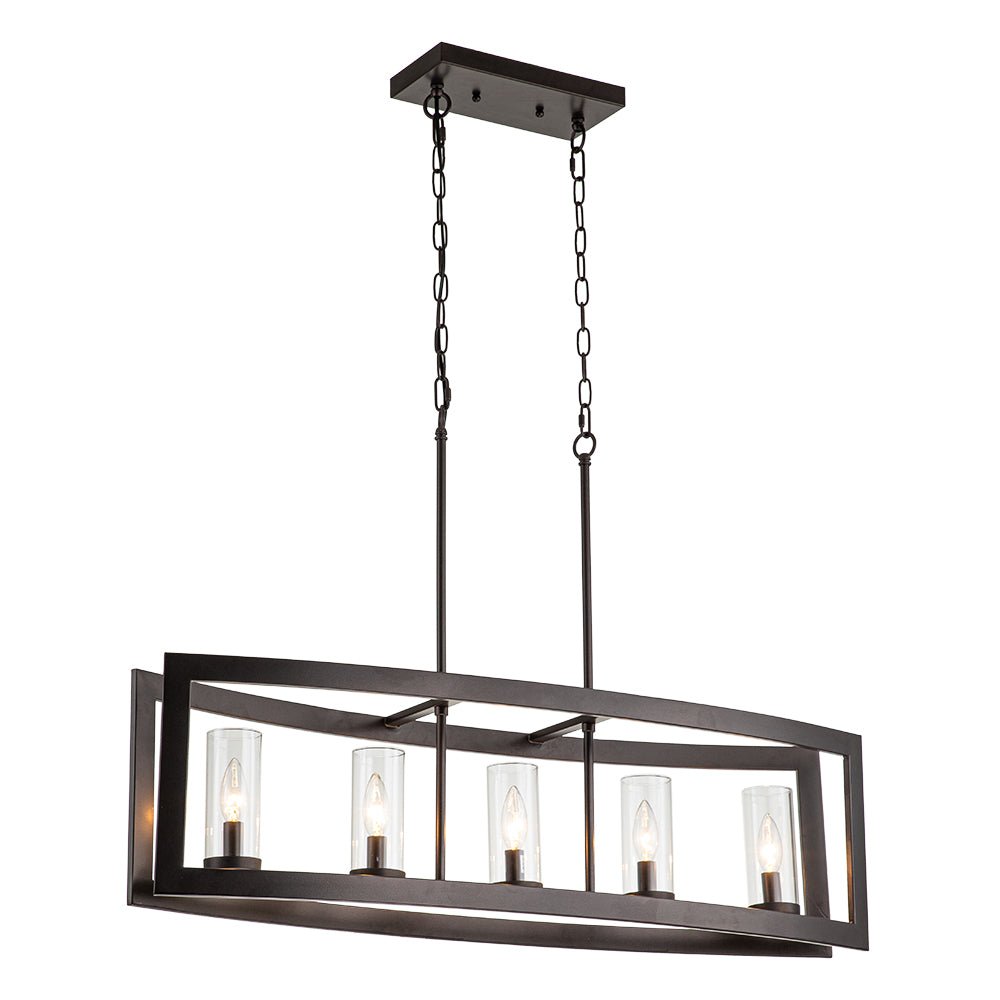 Astala Industrial Metal Chandelier