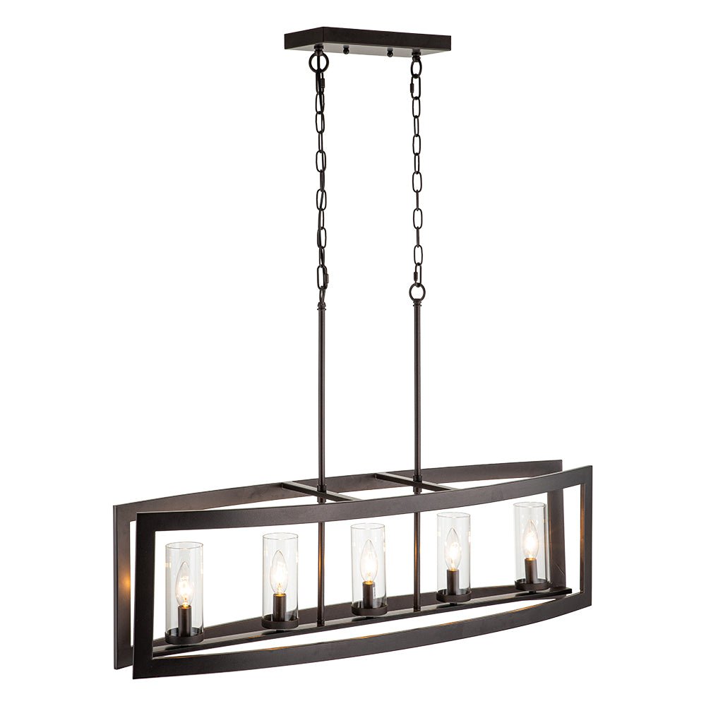 Astala Industrial Metal Chandelier