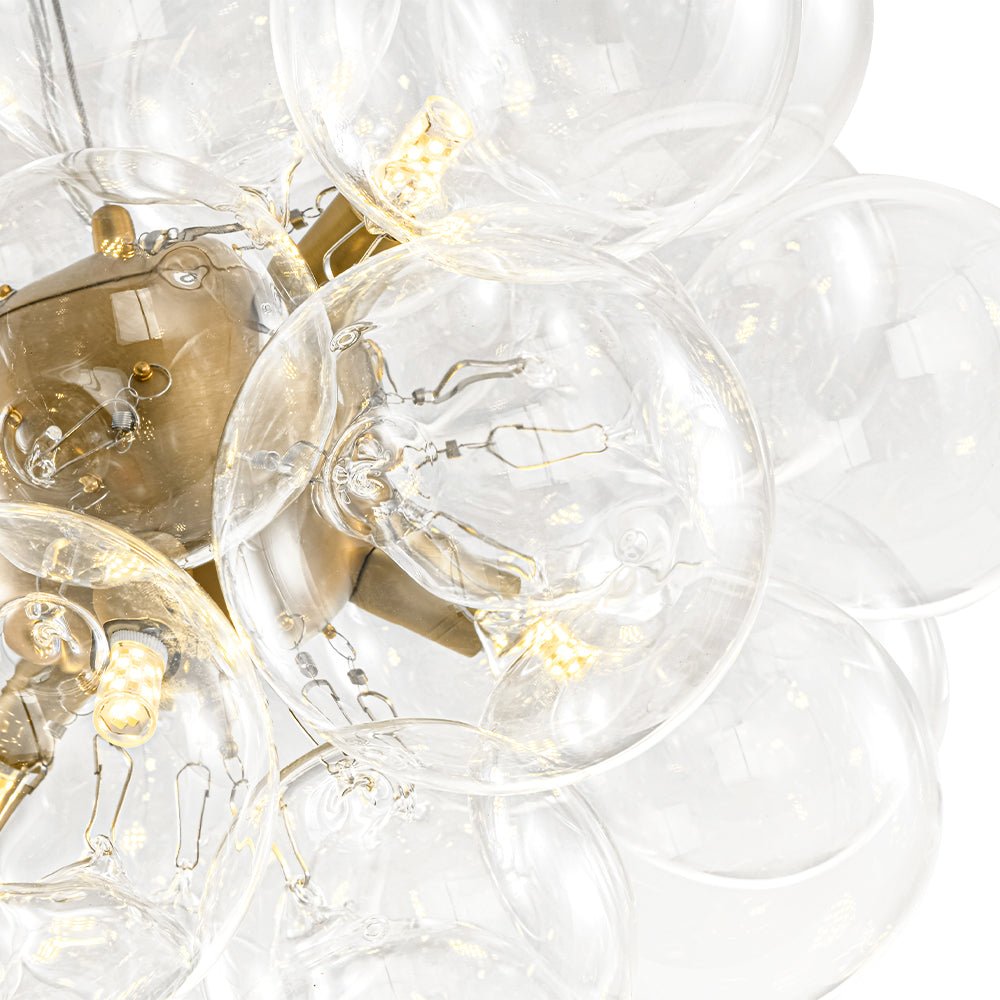 Fljotun Individual Creativity Glass Sphere Chandelier