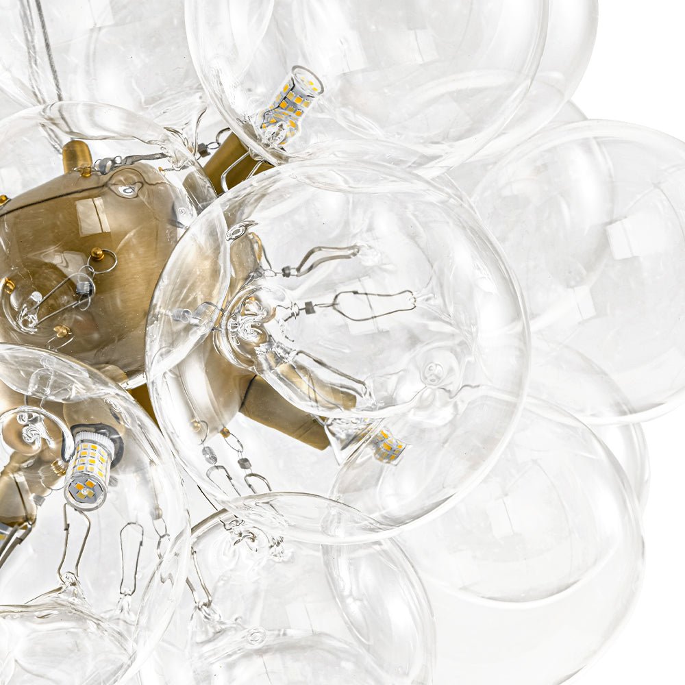Fljotun Individual Creativity Glass Sphere Chandelier