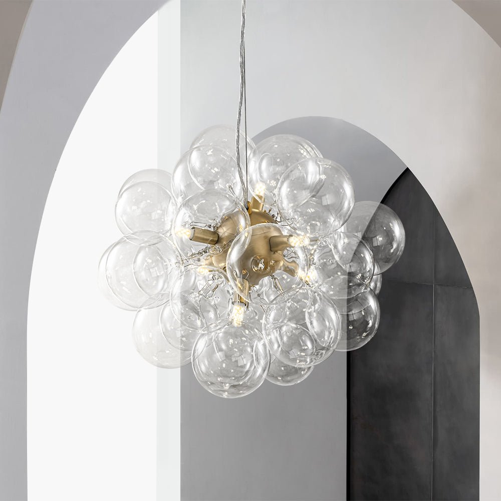 Fljotun Individual Creativity Glass Sphere Chandelier
