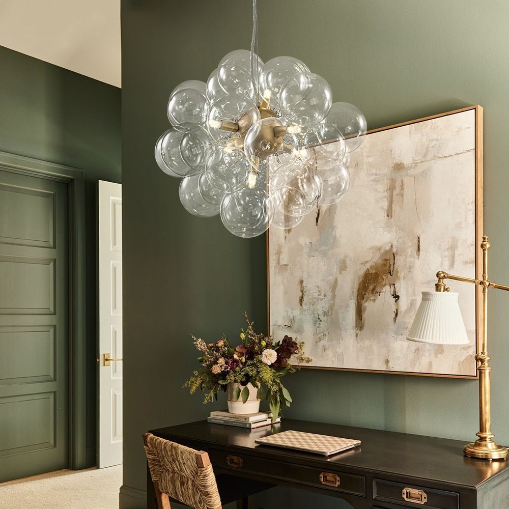 Fljotun Individual Creativity Glass Sphere Chandelier
