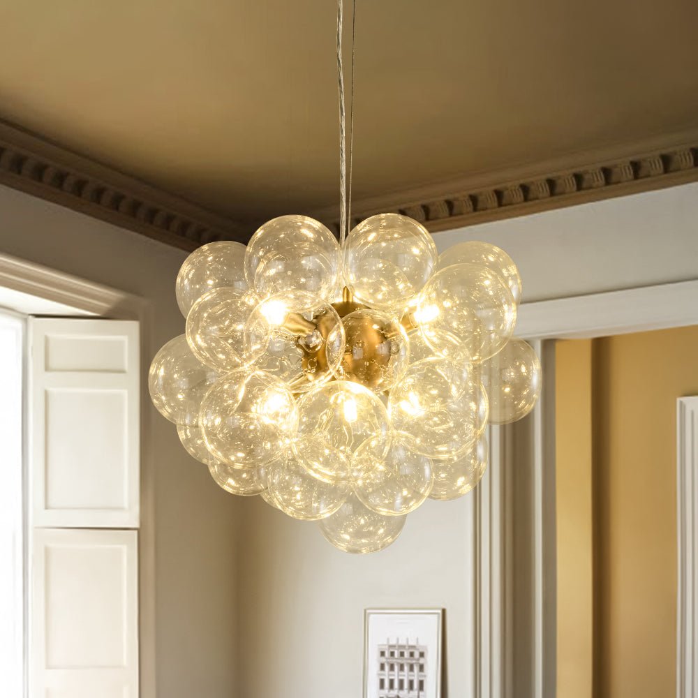 Fljotun Individual Creativity Glass Sphere Chandelier