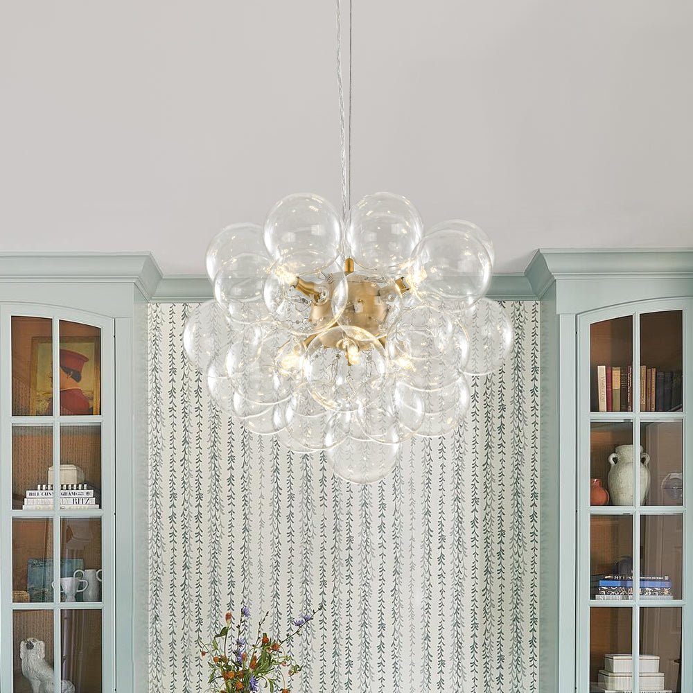 Fljotun Individual Creativity Glass Sphere Chandelier