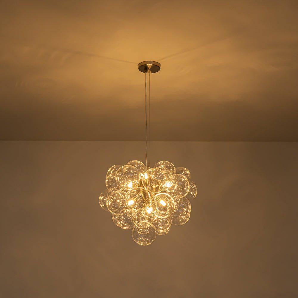 Fljotun Individual Creativity Glass Sphere Chandelier