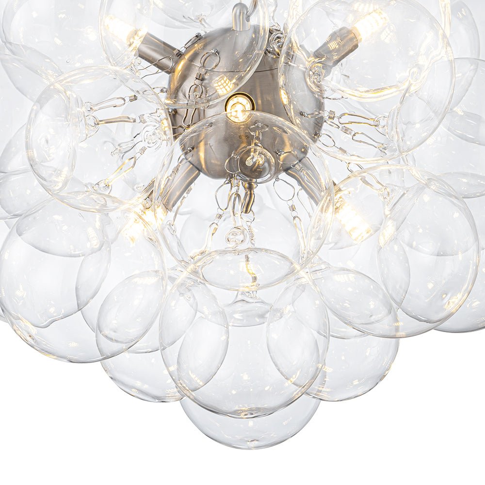 Fljotun Individual Creativity Glass Sphere Chandelier