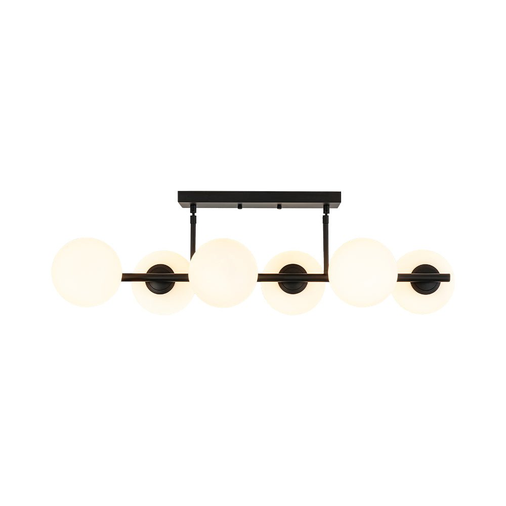 Fljotulix Linear Opal Glass Chandelier