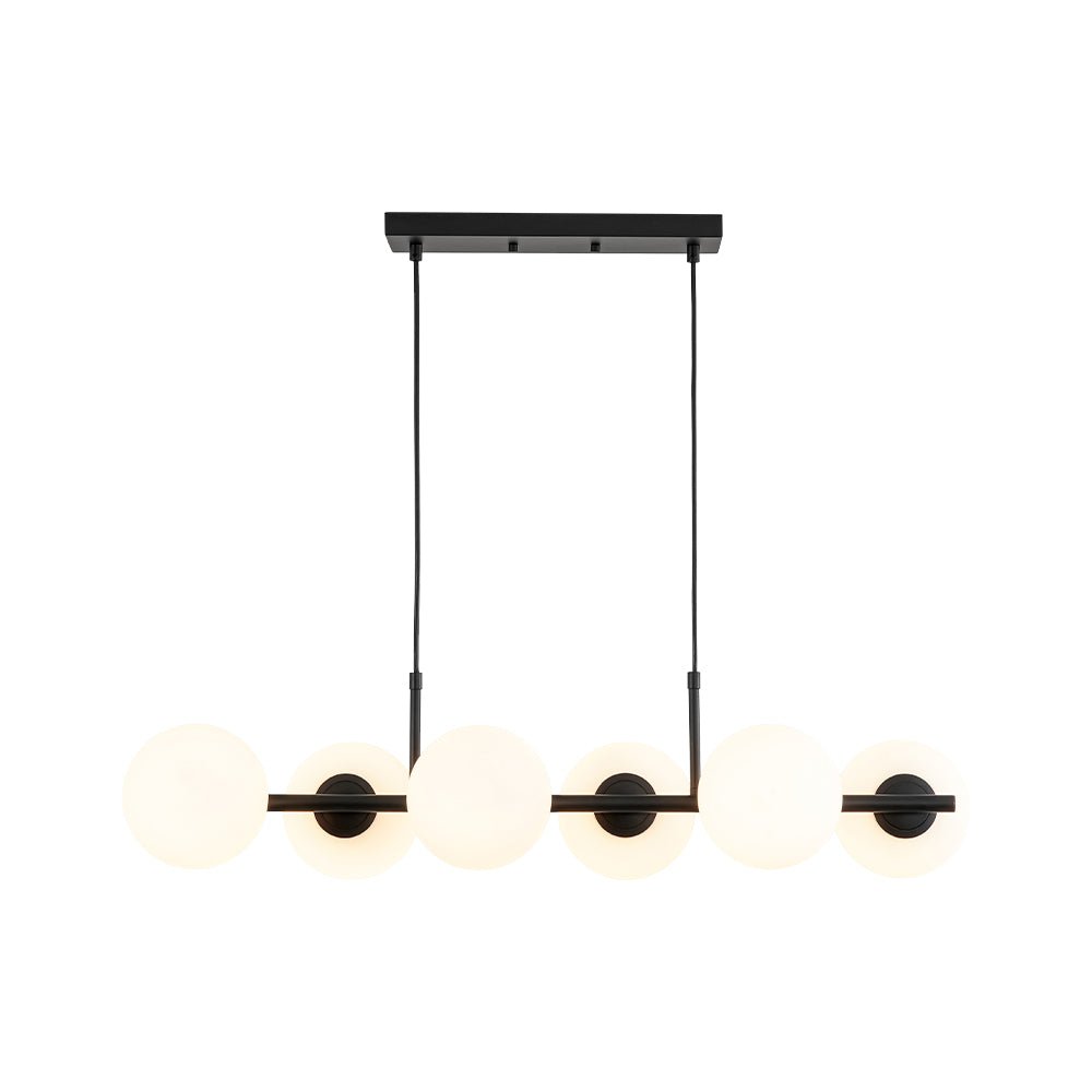 Fljotulix Linear Opal Glass Chandelier