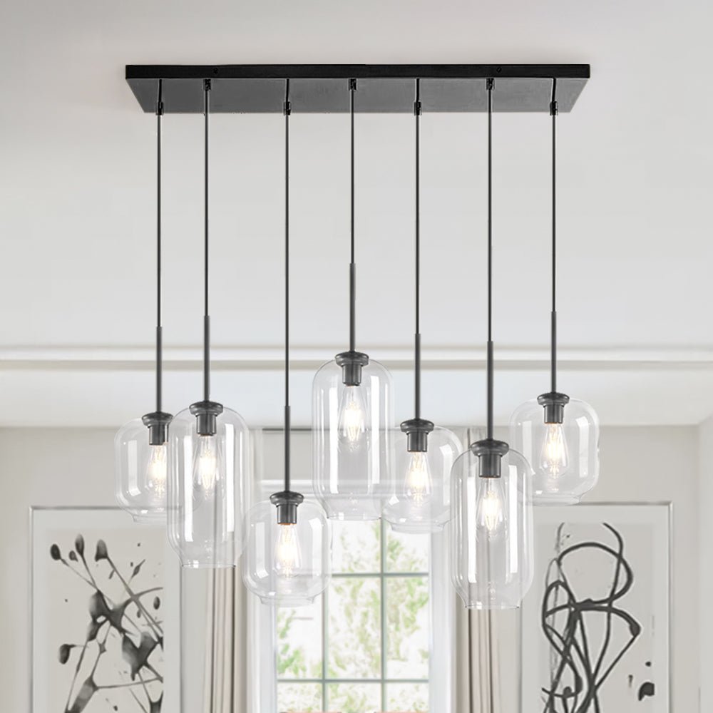 Dvalarli Minimalist Metal Pendant Chandelier