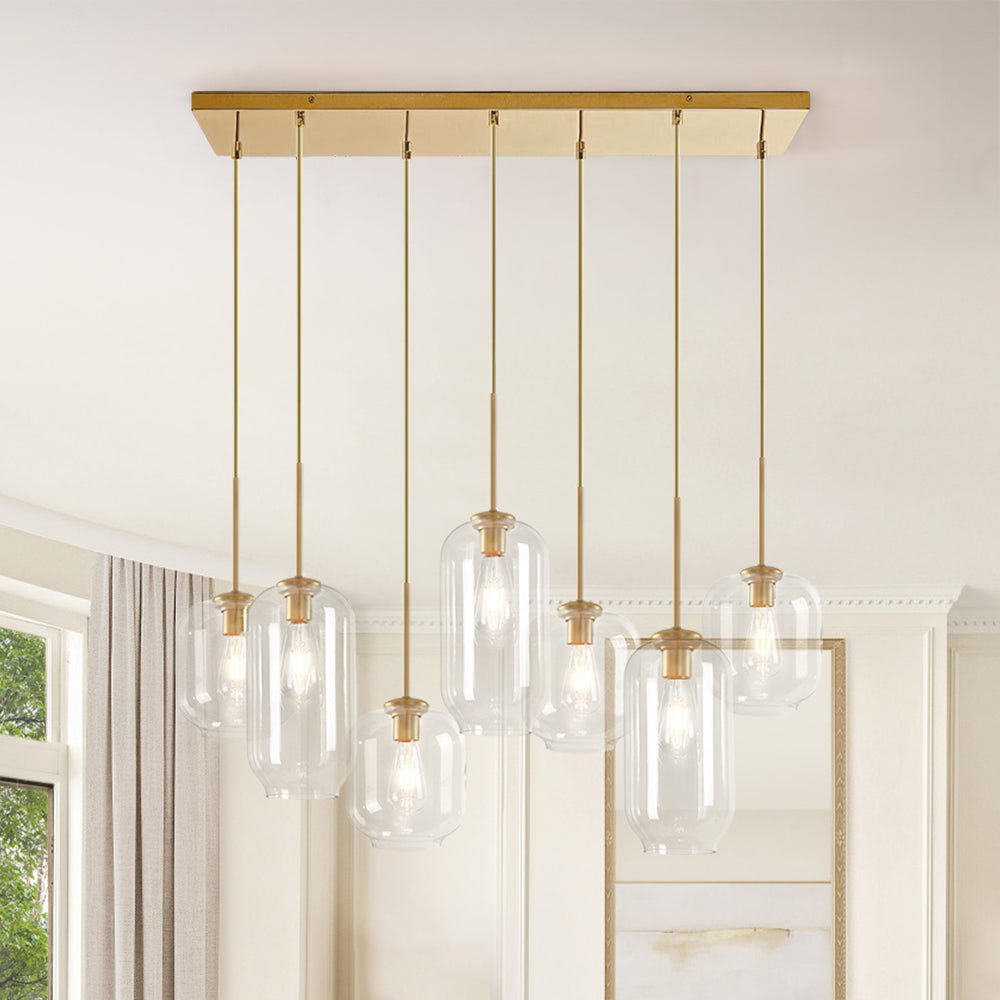 Dvalarli Minimalist Metal Pendant Chandelier