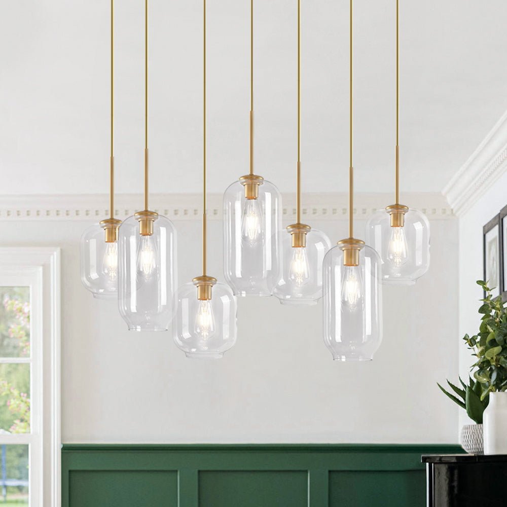 Dvalarli Minimalist Metal Pendant Chandelier