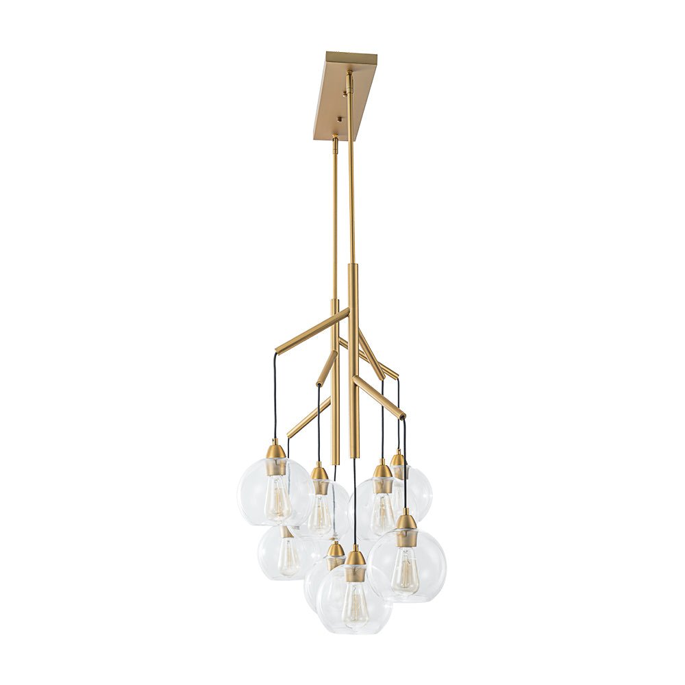 Himinuvum Branch Draped Bubble Glass Chandelier