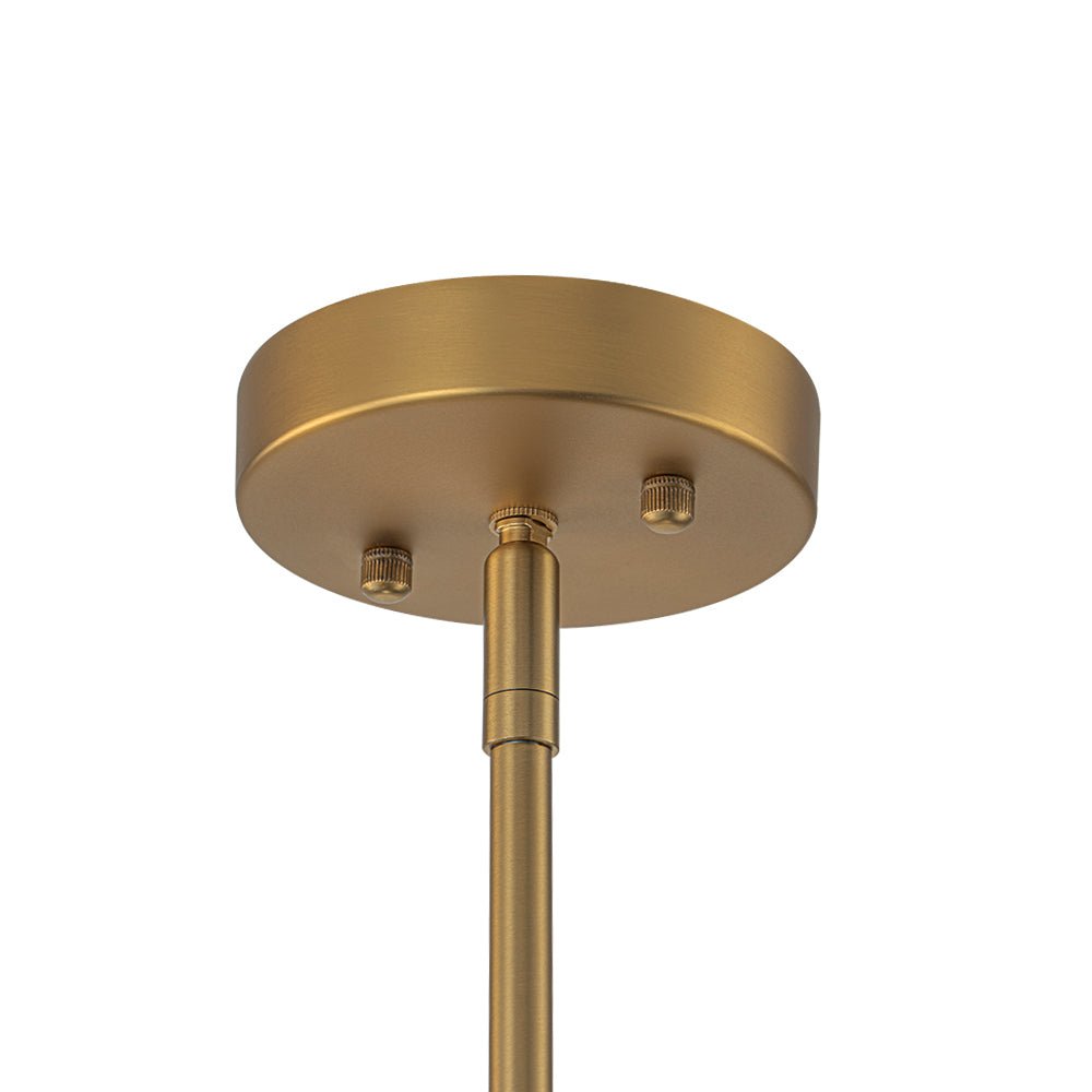 Parla Linear Sputnik Glass Chandelier - Lamp Copper