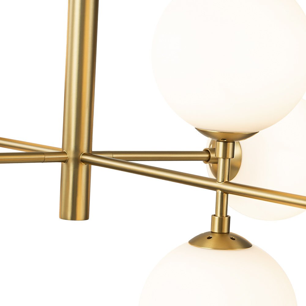 Glorioso Linear Glass Chandelier 