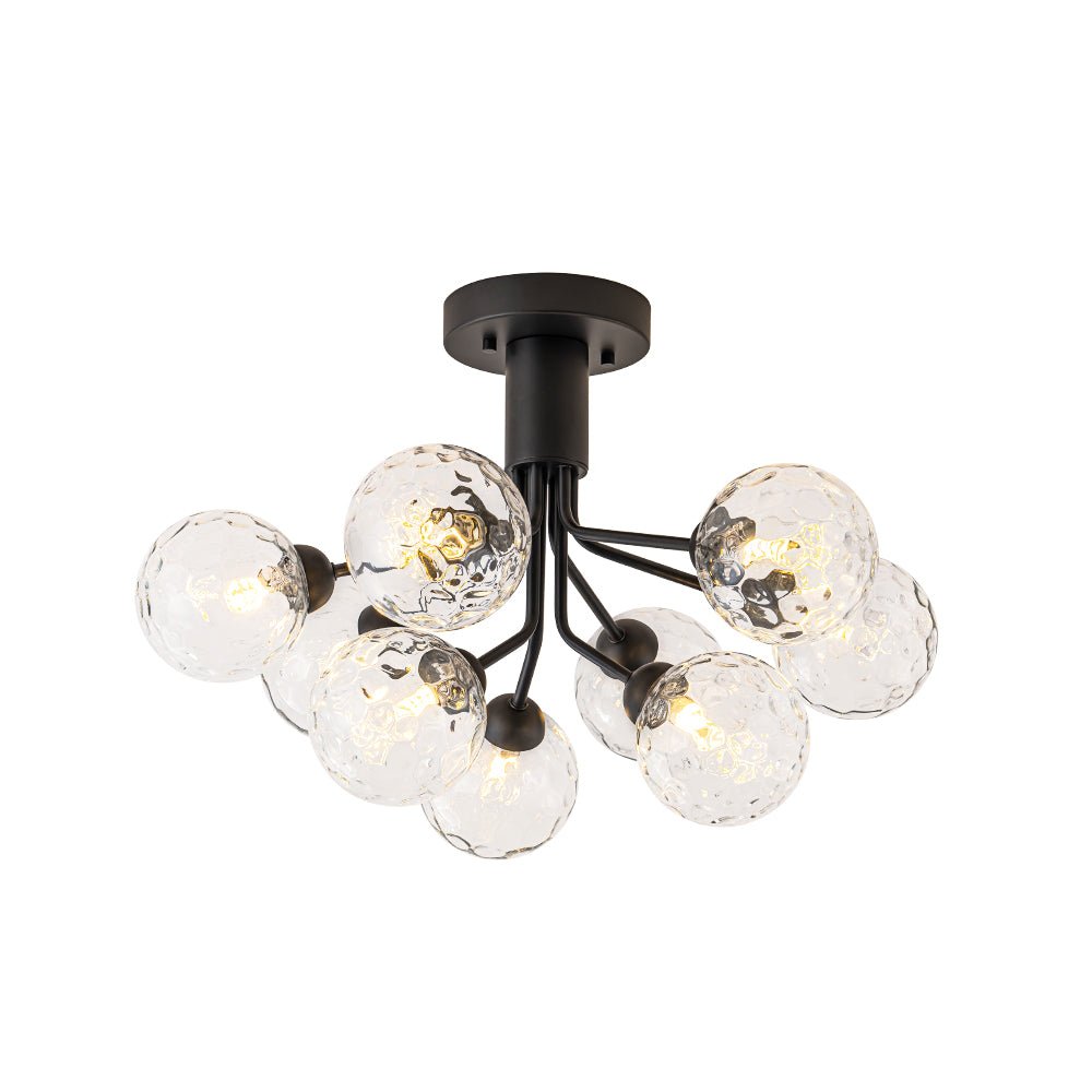 Waegnend Bloom Water Tiered Sputnik Glass Ceiling Light