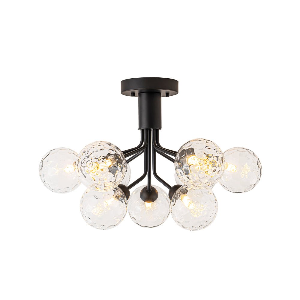 Waegnend Bloom Water Tiered Sputnik Glass Ceiling Light