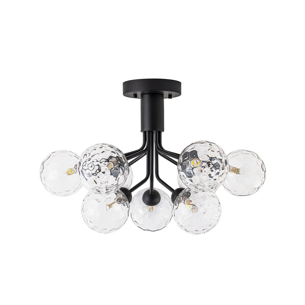 Waegnend Bloom Water Tiered Sputnik Glass Ceiling Light