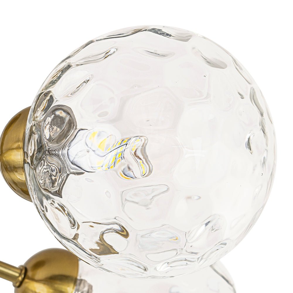 Waegnend Bloom Water Tiered Sputnik Glass Ceiling Light