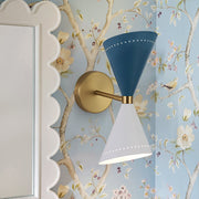Alvuvox Art Deco Up Down Dual Metal Wall Sconce