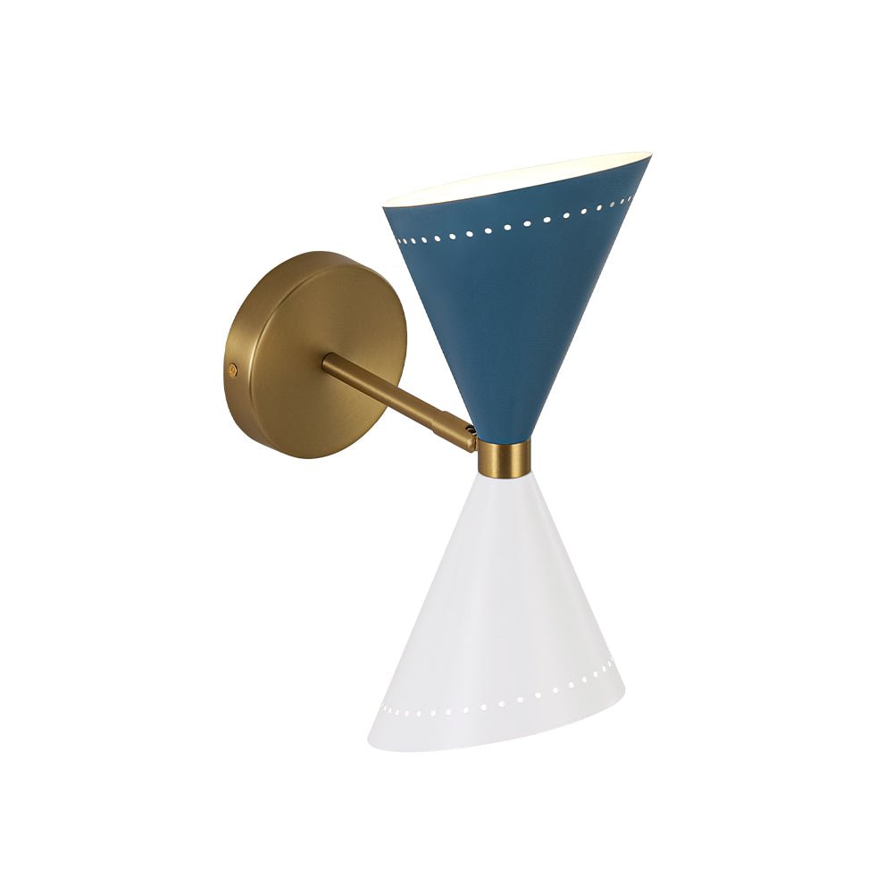 Alvuvox Art Deco Up Down Dual Metal Wall Sconce