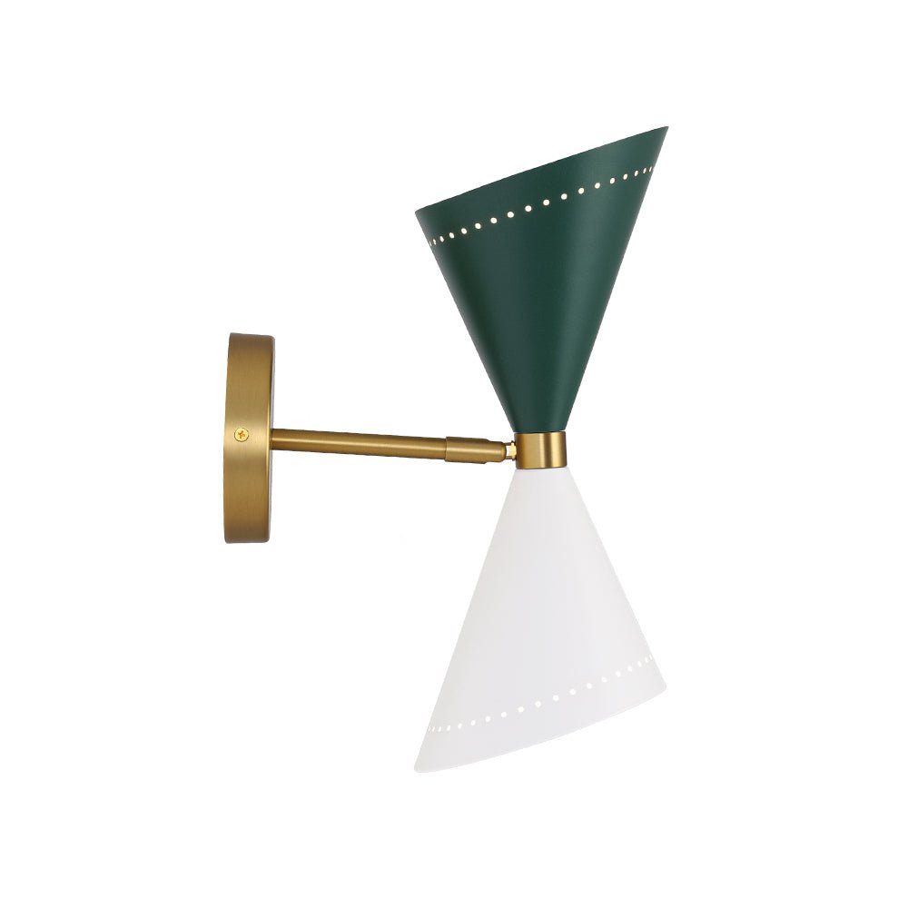 Alvuvox Art Deco Up Down Dual Metal Wall Sconce
