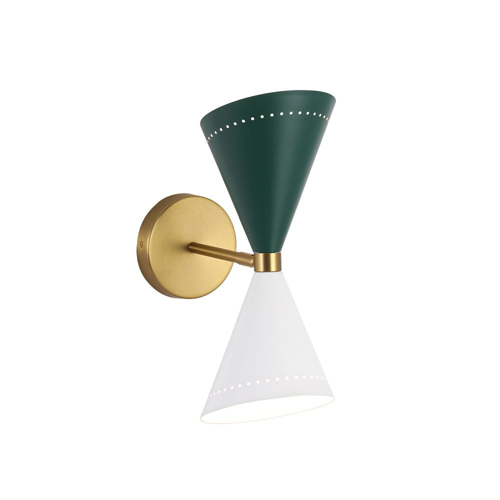 Alvuvox Art Deco Up Down Dual Metal Wall Sconce