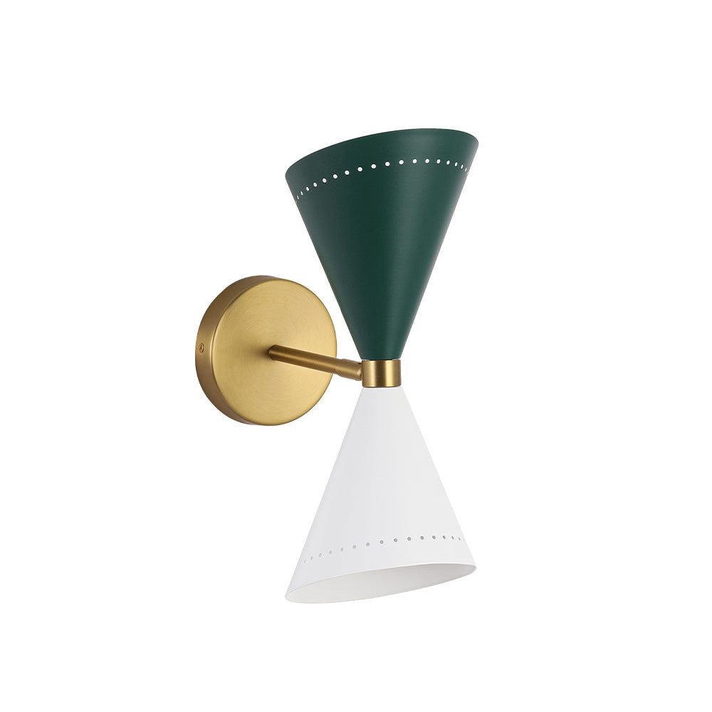 Alvuvox Art Deco Up Down Dual Metal Wall Sconce