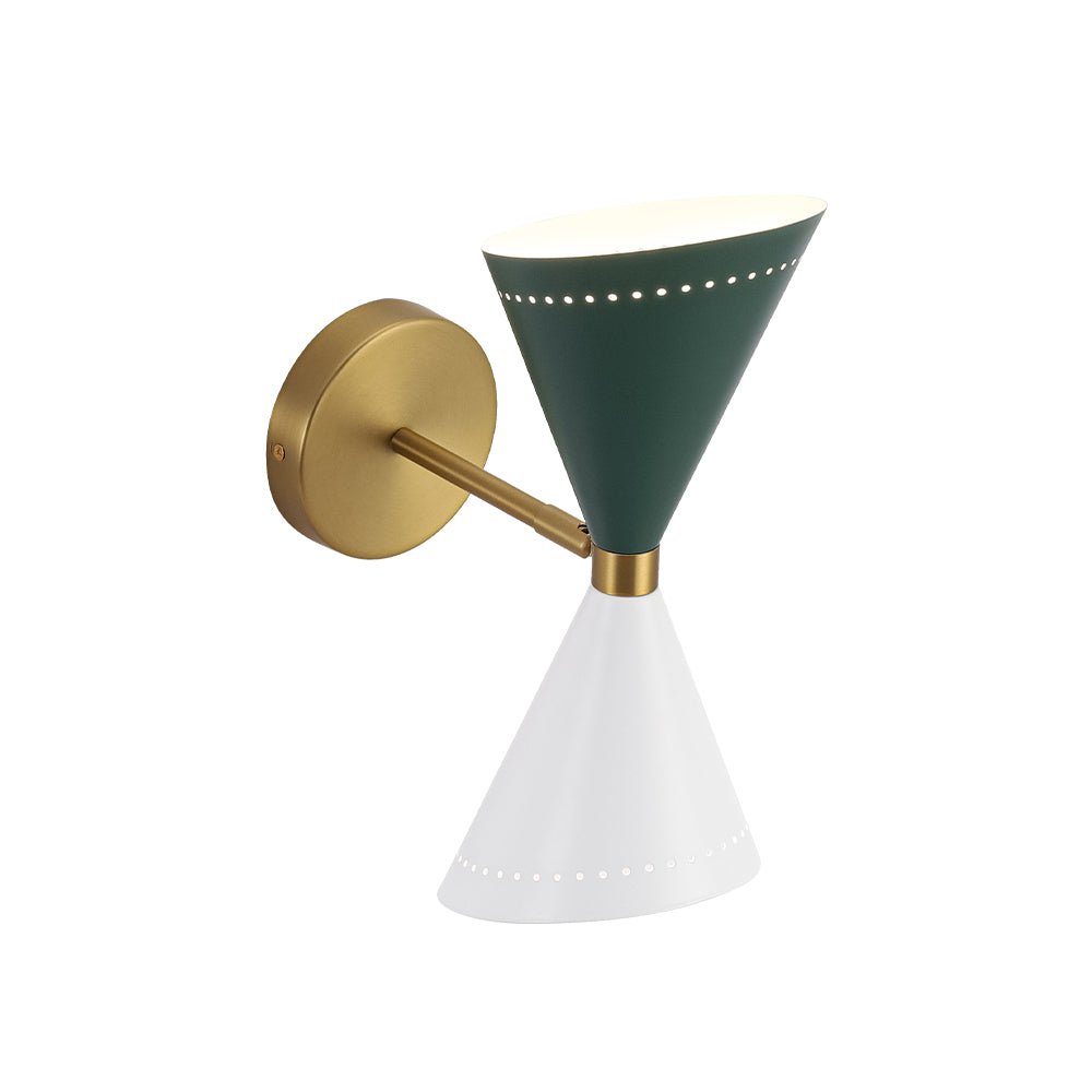 Alvuvox Art Deco Up Down Dual Metal Wall Sconce