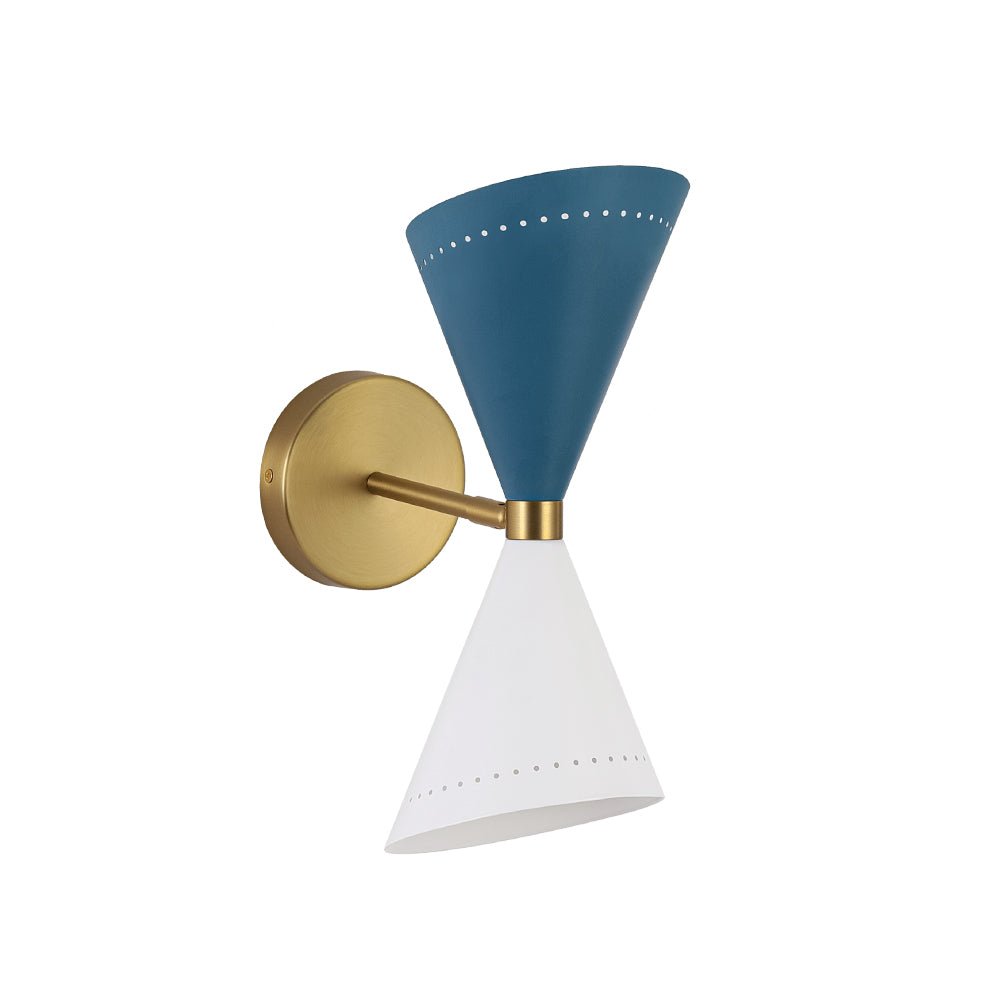 Alvuvox Art Deco Up Down Dual Metal Wall Sconce