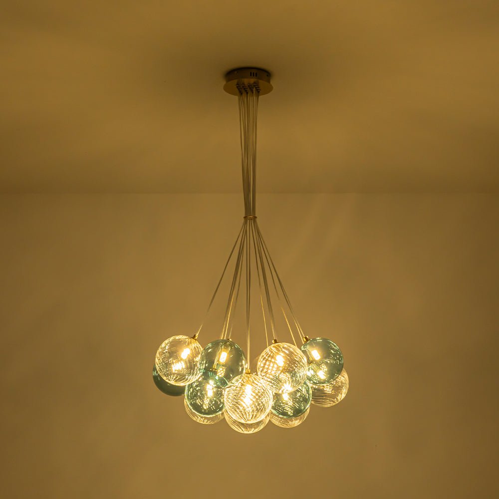 Waegnunix Deco Cluster Glass Chandelier