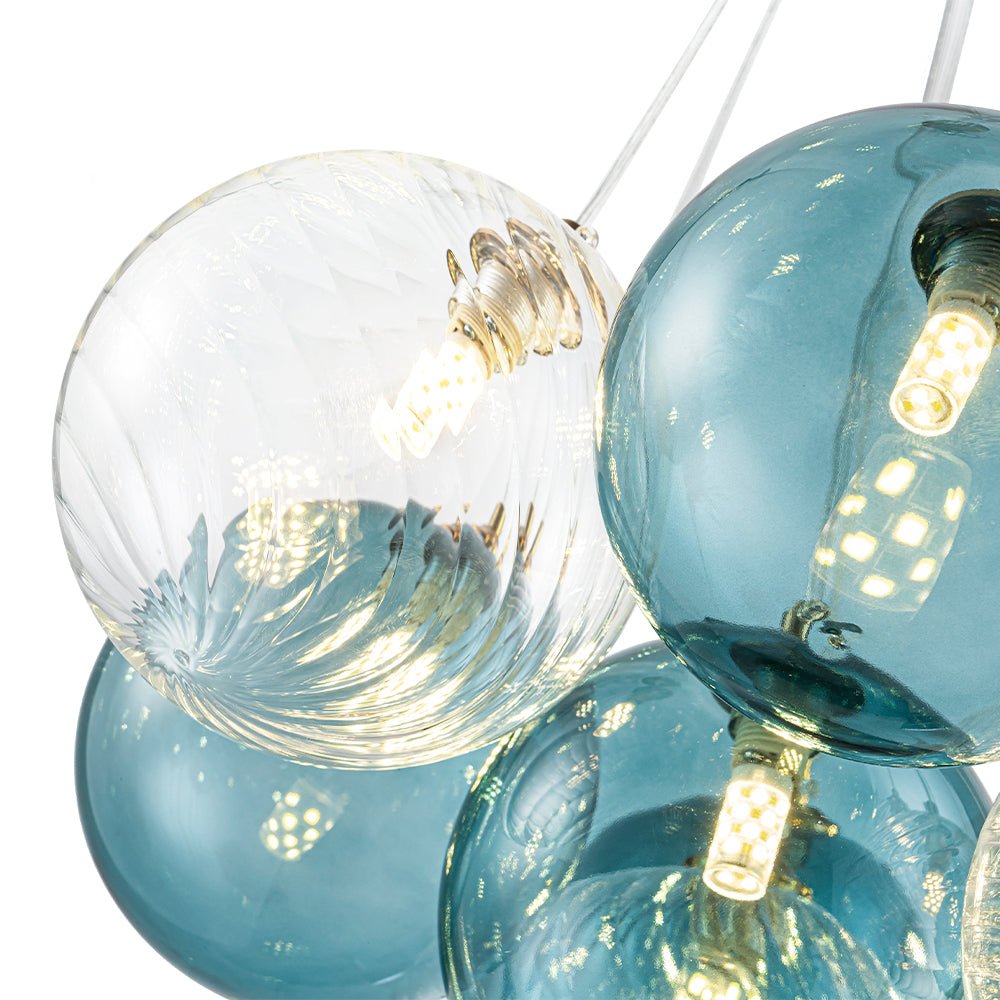 Waegnunix Deco Cluster Glass Chandelier