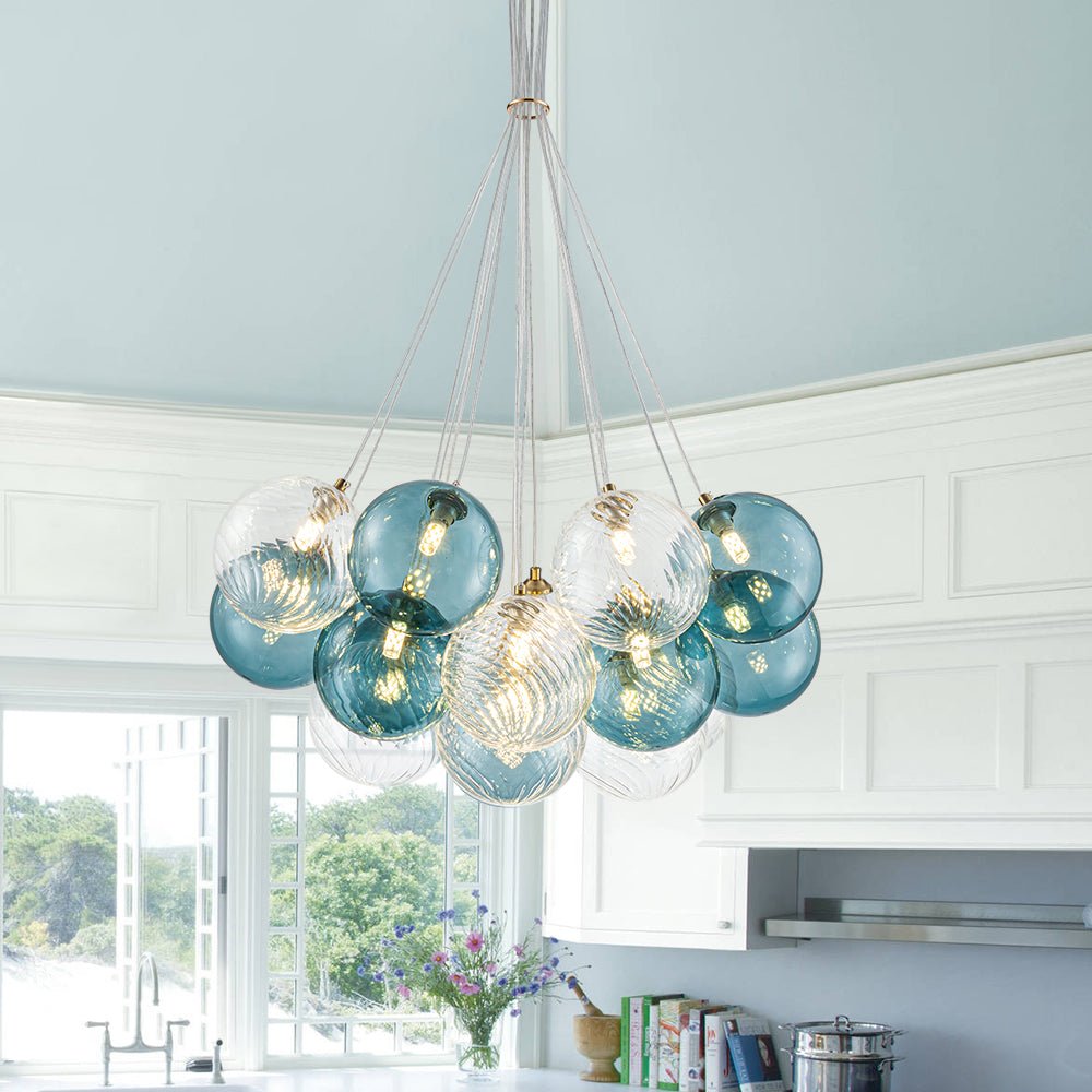 Waegnunix Deco Cluster Glass Chandelier