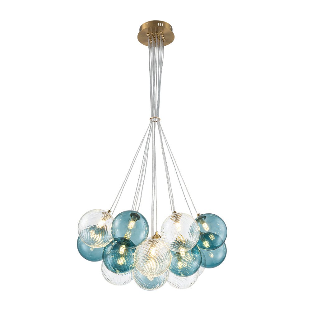 Waegnunix Deco Cluster Glass Chandelier