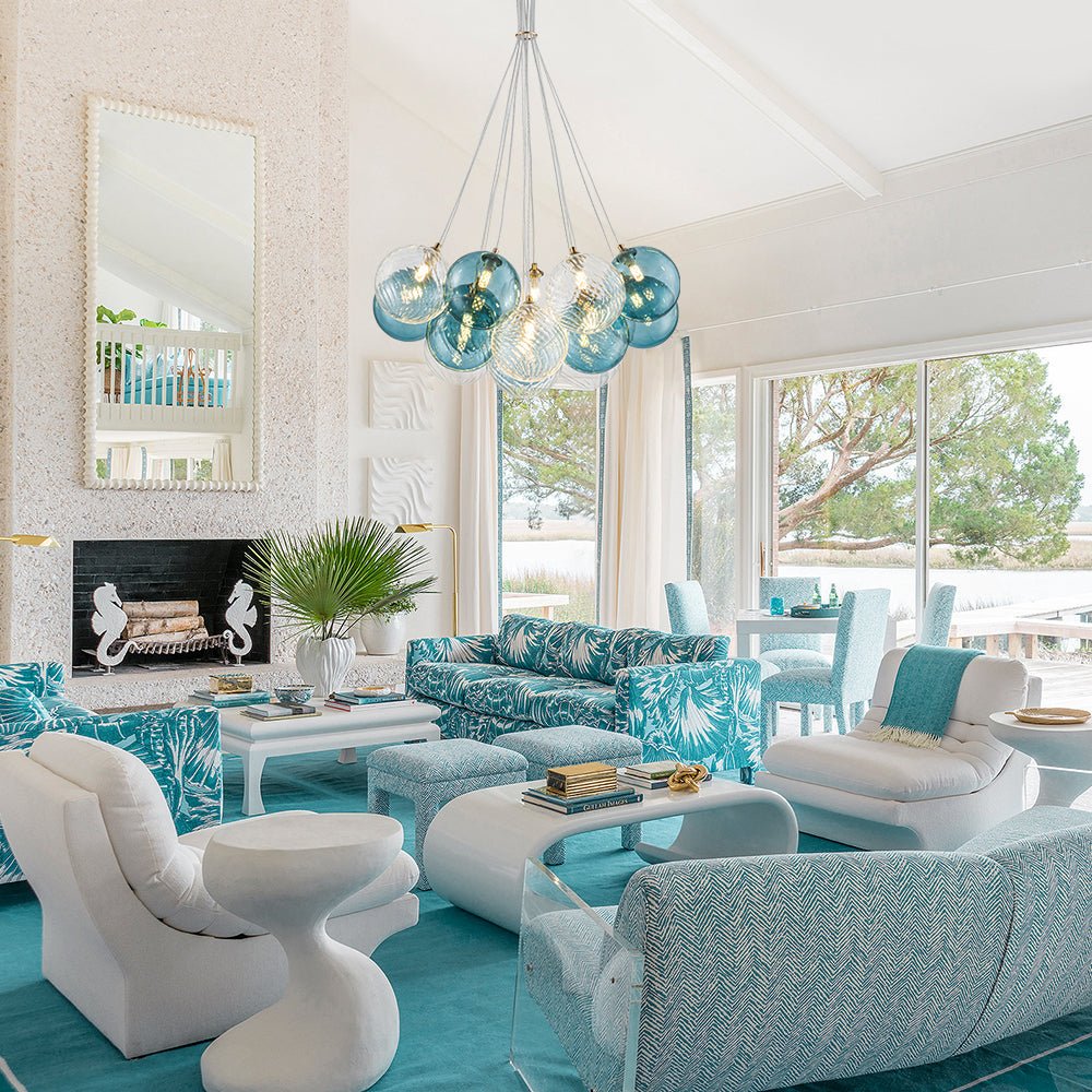 Waegnunix Deco Cluster Glass Chandelier