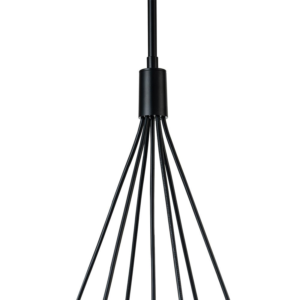 Mjolkur Cluster Clear Glass Chandelier